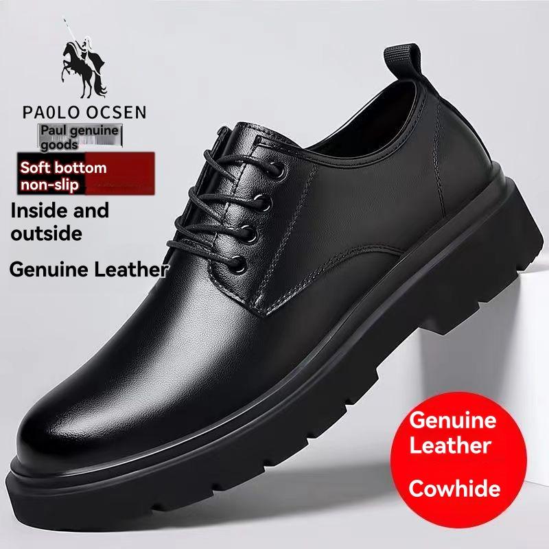 Boots & Loafers | Mens Storm Derbies In Leather Mens BLACK