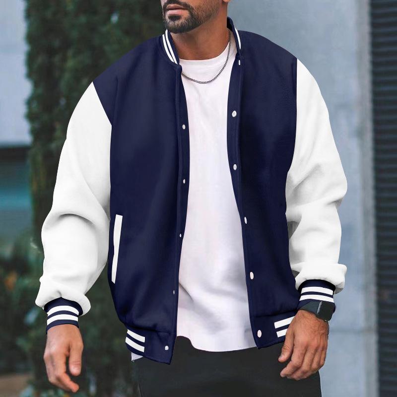 Coats & Jackets | Mens 1952 Varsity Jacket In Denim Clothing BLUE/WHITE