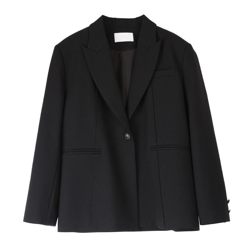 Coats & Jackets | Mens Extra Slim Fit Jacket In Wool Clothing BLACK