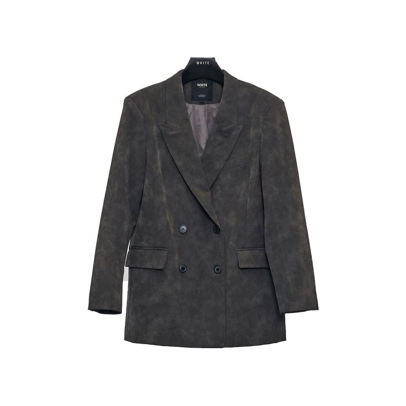 Coats & Jackets | Womens Coat In Cat Jacquard Clothing CHARCOAL