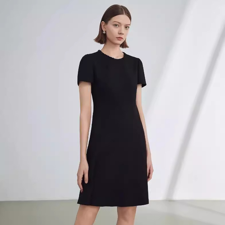 Dresses | Womens Voyou Dress In Cotton Taffetas Clothing BLACK