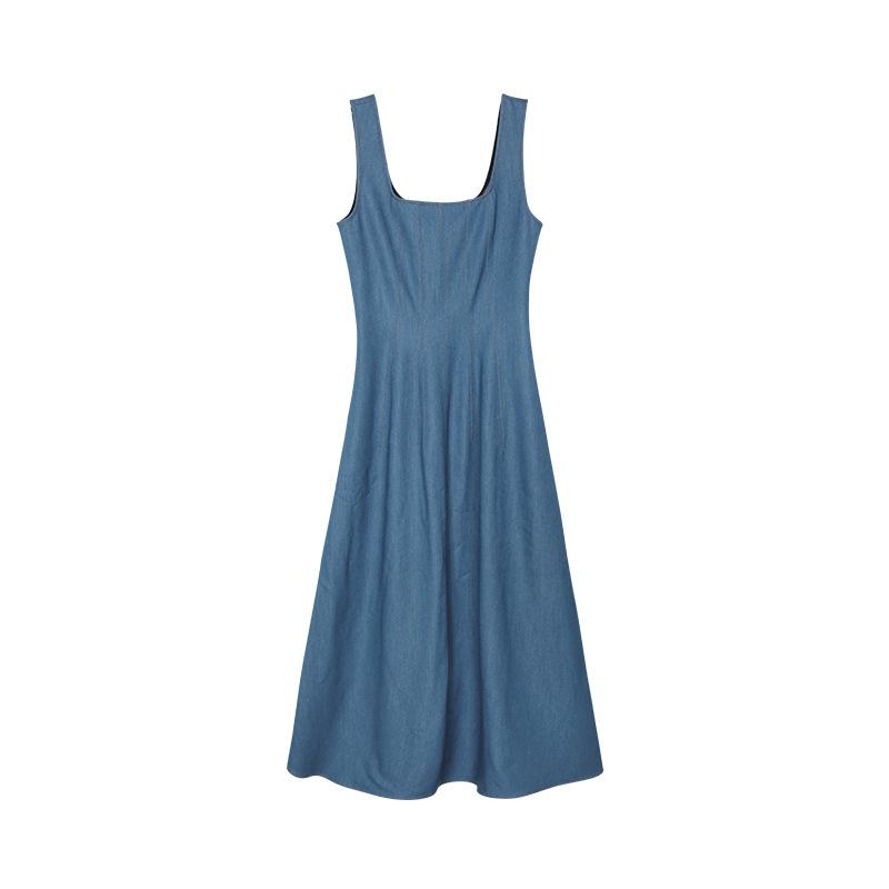 Dresses | Womens Voyou Dress In Denim Clothing DEEP BLUE