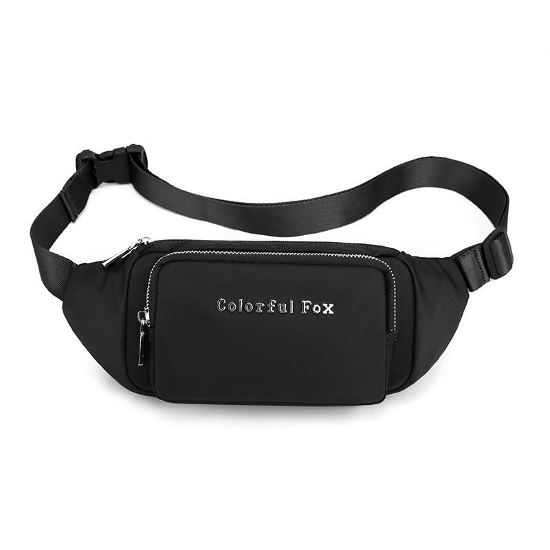 G-Zip | Mens G-Zip Bumbag In Nylon Bags BLACK