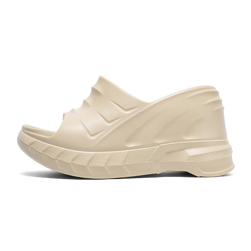 Marshmallow | Womens Marshmallow Wedge Sandals In Rubber Marshmallow Marshmallow