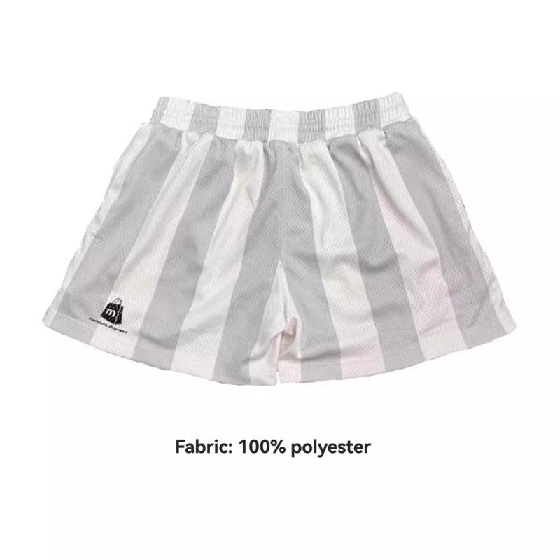 Pants & Shorts | Womens Shorts In Cotton And Linen With 4G Stripes Clothing BLUE/OFF WHITE