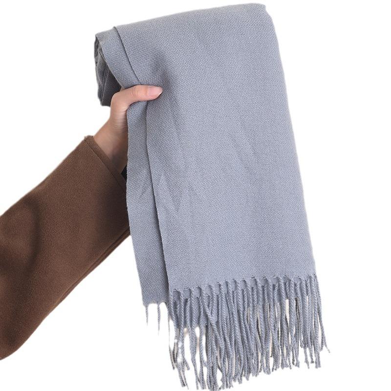 Scarves | Womens Oversized Scarf In Alpaca Accessories MARBLE GREY