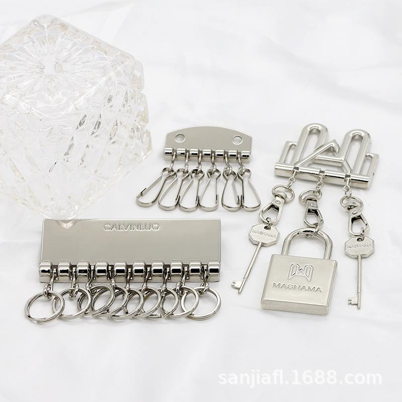 Straps & Other Accessories | Womens/Mens 4G Padlock Keyring In Metal Accessories Key Rings & Other Accessories