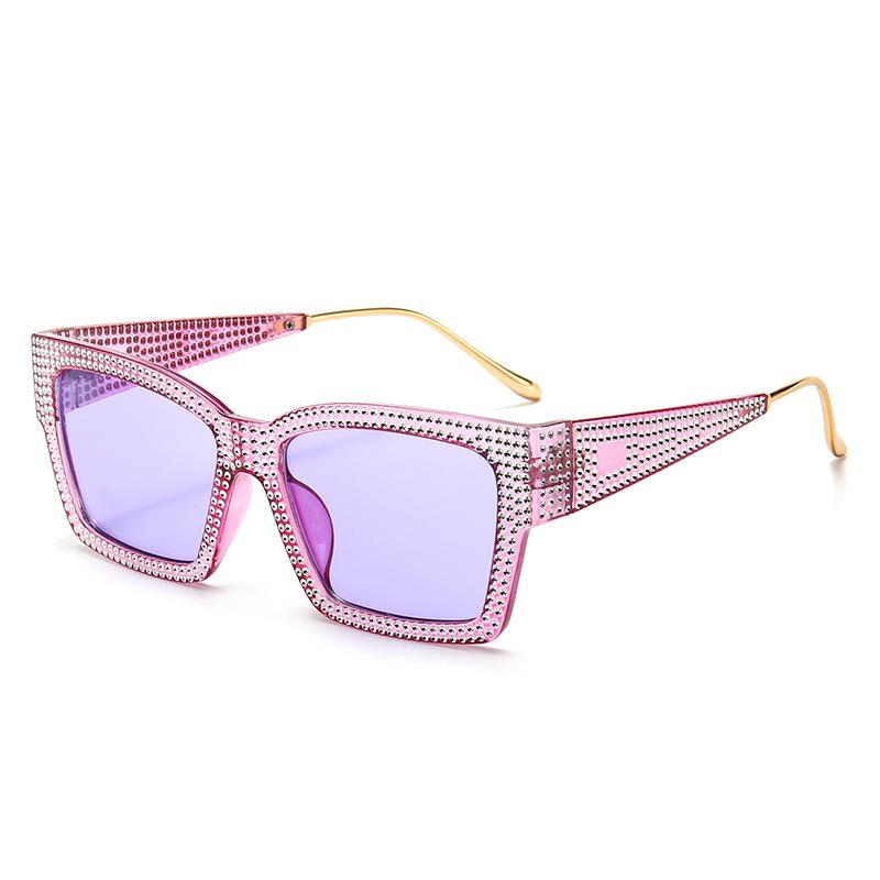 Sunglasses | Womens Giv Cut Unisex Sunglasses In Metal With Crystals Accessories BLUE