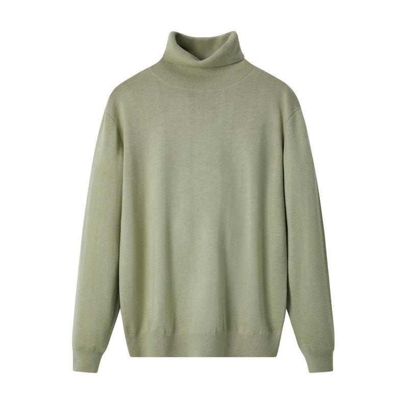 Sweaters | Mens Turtleneck Sweater In Wool And Cashmere Clothing MEDIUM GREY