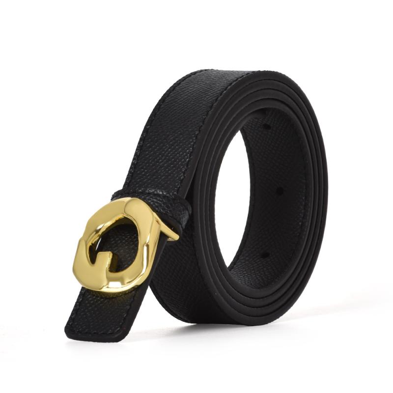 Belts | Womens Belt In Leather With G-Chain Buckle Accessories Belts