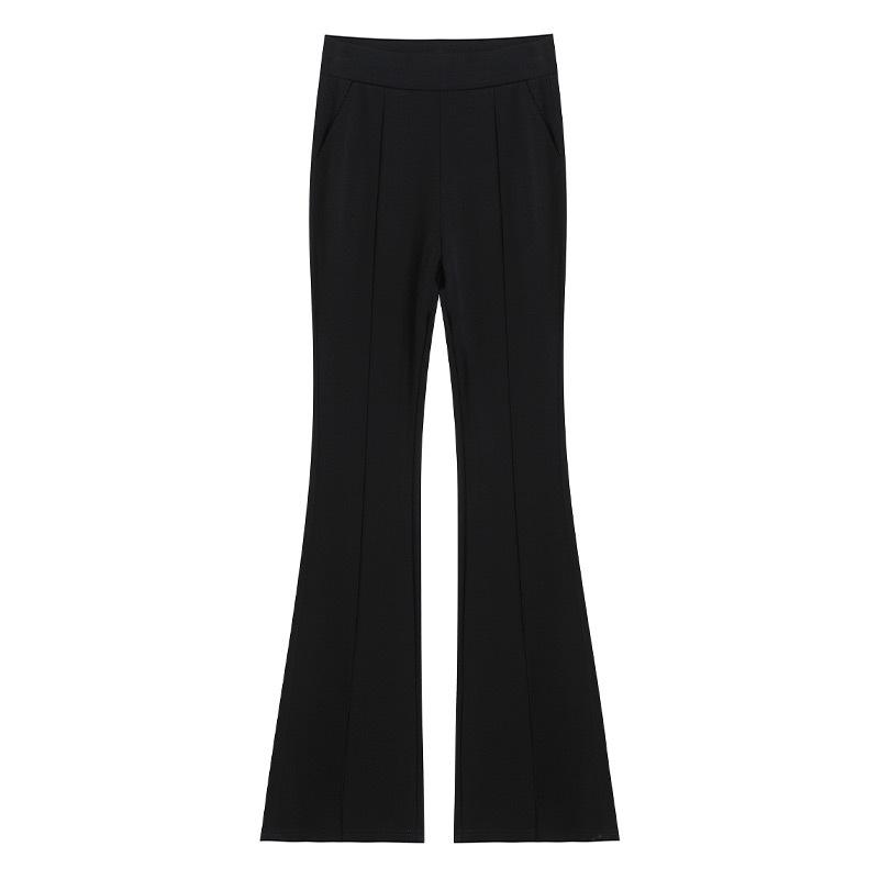 Pants & Shorts | Womens Flare Tailored Pants In Tricotine Wool And Mohair