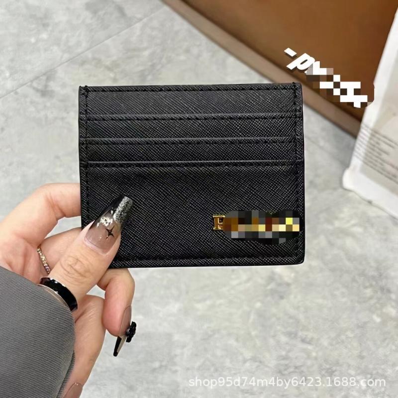 Wallets & Card Holders | Womens 4G Card Holder In Leather Bags BLACK